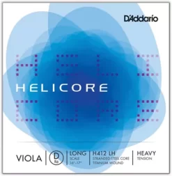 D'Addario H412 Helicore Long Scale Viola D String 16+ Long Scale Heavy