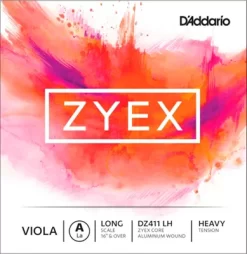 D'Addario Zyex Series Viola A String 16+ Long Scale Heavy