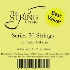 The String Centre Series 50 Cello String Set 3/4 Size