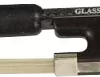 Glasser Viola Bow Braided Carbon Fiber, Fully Lined Ebony Frog, Nickel Wire Grip & Tip Octagonal 4/4 Size