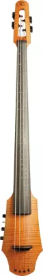 NS Design CR4 4-String Electric Cello Amber Stain