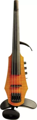 NS Design CR4 4-String Electric Violin Amber Stain