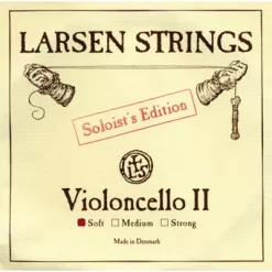 Larsen StringsĀ Soloist Series Cello Strings D, Soloist, Strong