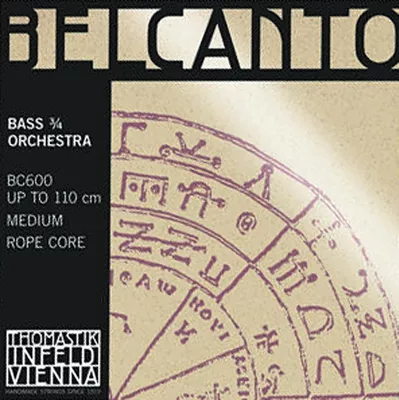 Thomastik Belcanto 3/4 Size Double Bass Strings 3/4 Size Solo Set 3 Thomastik Belcanto 3/4 Size Double Bass Strings 3/4 Size Solo Set