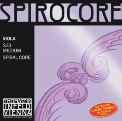 Thomastik Spirocore 15+" Viola Strings 15+ In. C String, Tungsten