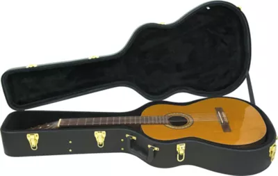 Musician's Gear Deluxe Classical Guitar Case Black 5 Musician's Gear Deluxe Classical Guitar Case Black - Image 3