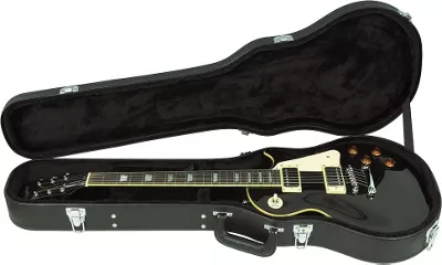 Musician's Gear MC22LP Deluxe Hardshell Case Black 4 Musician's Gear MC22LP Deluxe Hardshell Case Black - Image 2