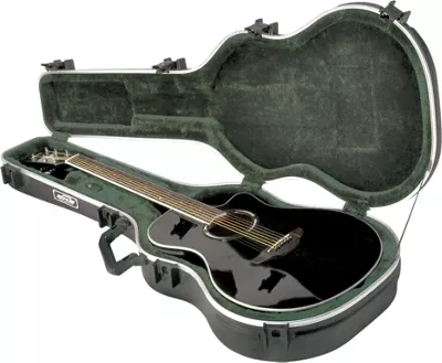 SKB SKB-30 Deluxe Thin-Line Acoustic-Electric And Classical Guitar Case 4 SKB SKB-30 Deluxe Thin-Line Acoustic-Electric And Classical Guitar Case - Image 2