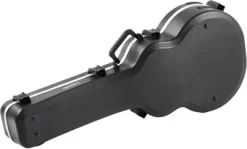 SKB SKB-20 Deluxe Jumbo Acoustic/Archtop Electric Guitar Case Black -Orchestral Oasis shop 541665000001000 IMAGE 01