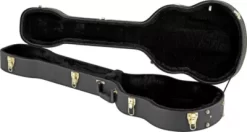 Musician's Gear Electric Bass Case Violin Shaped Black -Orchestral Oasis shop 541852000001000 IMAGE 01
