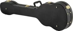 Musician's Gear Electric Bass Case Violin Shaped Black -Orchestral Oasis shop 541852000001000 IMAGE 02