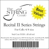 The String Centre Recital II Cello String Set 1/2 Size Set