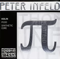 Thomastik Peter Infeld 4/4 Size Violin Strings 4/4 Size Set With Platinum E