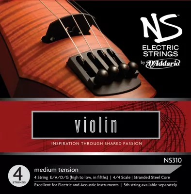 D'Addario NS310 NS Electric Violin Strings 3 D'Addario NS310 NS Electric Violin Strings