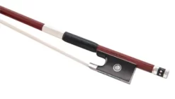 Georg Werner Pernambuco Octagonal Master Violin Bow - 4/4 Parisian Eye Silver Lined