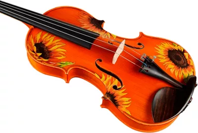 Rozanna's Violins Sunflower Delight Series Violin Outfit 3/4 Size 6 Rozanna's Violins Sunflower Delight Series Violin Outfit 3/4 Size - Image 4
