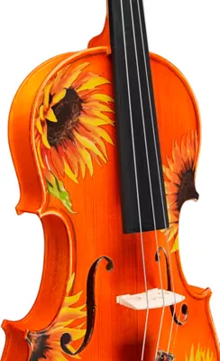 Rozanna's Violins Sunflower Delight Series Violin Outfit 3/4 Size 7 Rozanna's Violins Sunflower Delight Series Violin Outfit 3/4 Size - Image 5