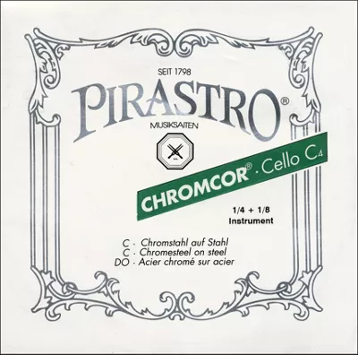 Pirastro Chromcor Series Cello G String 1/4-1/8 3 Pirastro Chromcor Series Cello G String 1/4-1/8