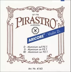 Pirastro Aricore Series Violin D String 4/4 Aluminum
