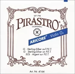 Pirastro Aricore Series Violin G String 4/4 Silver
