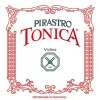Pirastro Tonica Series Violin String Set 4/4 Size Medium - E String Steel / Alum Ball End