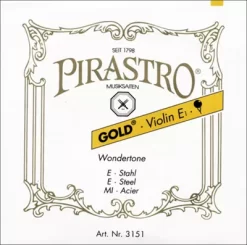 Pirastro Wondertone Gold Label Series Violin D String 4/4 Size