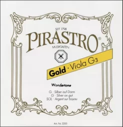 Pirastro Wondertone Gold Label Series Viola D String 16.5 In. Full Size