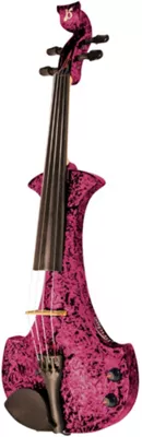 Bridge Aquila Series 4-String Electric Violin Purple Marble