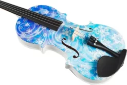 Rozanna's Violins Snowflake Series Violin Outfit 4/4 Size -Orchestral Oasis shop J16174000001000 IMAGE 03