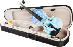 Rozanna's Violins Snowflake Series Violin Outfit 4/4 Size -Orchestral Oasis shop J16174000001000 IMAGE 05