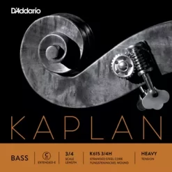 D'Addario Kaplan Series Double Bass C (Extended E) String 3/4 Size Heavy