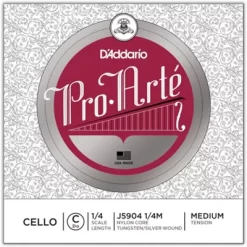 D'Addario Pro-Arte Series Cello C String 1/4 Size