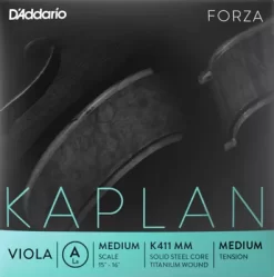 D'Addario Kaplan Series Viola A String 15+ Medium Scale