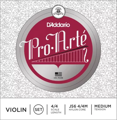 D'Addario Pro-Arte Series Violin String Set 4/4 Size 3 D'Addario Pro-Arte Series Violin String Set 4/4 Size