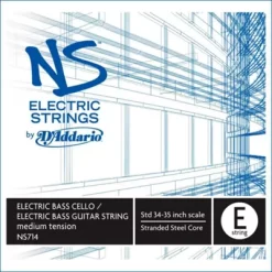 D'Addario NS Electric Bass Cello / Electric Bass E String -Orchestral Oasis shop J17693000000000 IMAGE 01