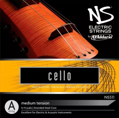 D'Addario NS Electric Cello A String 3 D'Addario NS Electric Cello A String