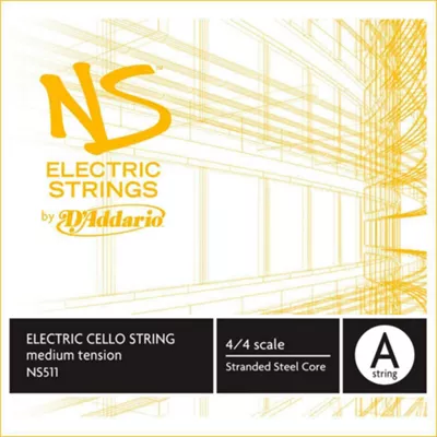 D'Addario NS Electric Cello A String 4 D'Addario NS Electric Cello A String - Image 2