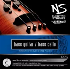 D'Addario NS Electric Bass Cello / Electric Bass High C String