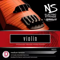 D'Addario NS Electric Violin D String