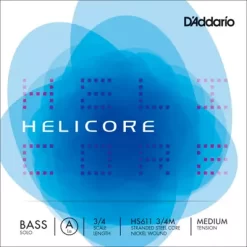 D'Addario Helicore Solo Series Double Bass A String 3/4 Size Medium