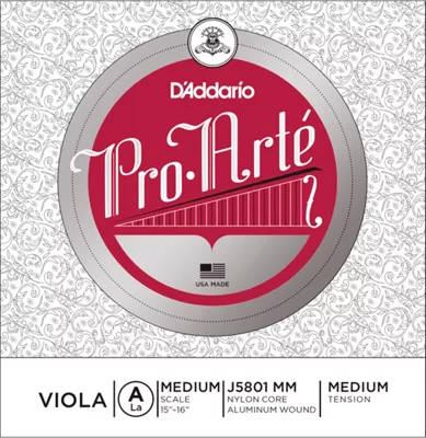 D'Addario Pro-Art Series Viola A String 15+ Medium Scale 3 D'Addario Pro-Art Series Viola A String 15+ Medium Scale