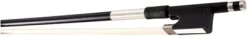 Glasser Viola Bow Fiberglass Half-Lined Frog Nickel Wire Grip 13-14 In.