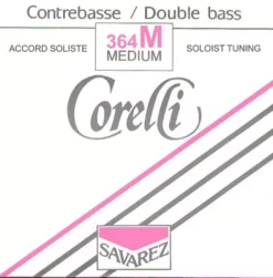 Corelli Solo Tungsten Series Double Bass F# String 3/4 Size Medium Ball End