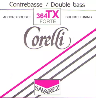 Corelli Solo TX Tungsten Series Double Bass F# String 3/4 Size Heavy Ball End 3 Corelli Solo TX Tungsten Series Double Bass F# String 3/4 Size Heavy Ball End