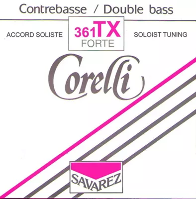Corelli Solo TX Tungsten Series Double Bass A String 3/4 Size Heavy Ball End 3 Corelli Solo TX Tungsten Series Double Bass A String 3/4 Size Heavy Ball End