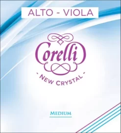Corelli Crystal Viola String Set 15.5 To 16.5 Inch Set Medium Loop End