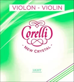 Corelli Crystal Violin D String 4/4 Size Light Loop End