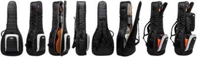 MONO M80 Dual Acoustic/Electric Guitar Case Black 11 MONO M80 Dual Acoustic/Electric Guitar Case Black - Image 9