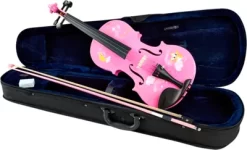 Rozanna's Violins Twinkle Star Pink Glitter Series Violin Outfit 4/4 -Orchestral Oasis shop J45841000001000 IMAGE 05
