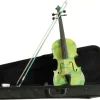 Rozanna's Violins Green Camouflage Series Violin Outfit 4/4 -Orchestral Oasis shop J45881000001000 IMAGE 00